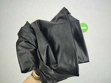 getry zara: H&M Basic, Legginsy Ze skóry ekologicznej damskie, rozmiar M — 4