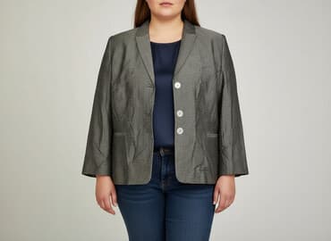 marynarki damskie plus size: Marynarka damska, rozmiar 4XL — 7