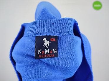 bubble buty: Sweter dla mężczyzn, rozmiar 4XL — 4