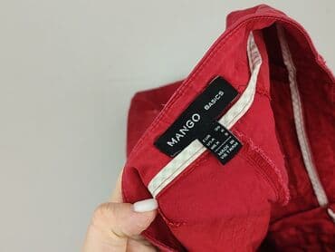 czerwona sukienka mango: Mango, Spodnie materiałowe damskie, rozmiar M — 4