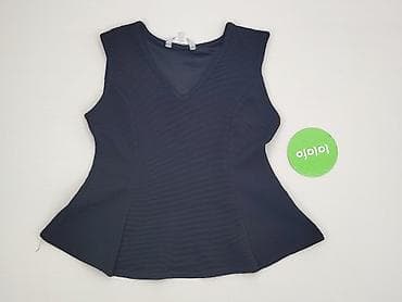 bluzki czarne plus size: Top damski, rozmiar S — 2