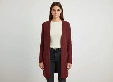 długi sweter sukienki: Clockhouse, Kardigan damski, rozmiar M — 6