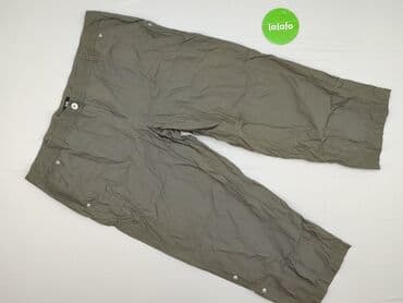 Trousers: Gerry Weber, Material trousers for women, size 4XL (EU 48) — 2
