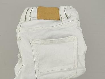 bershka spodnie cargo biale: Spodnie jeansowe, Zara, 4-5 lat, 110, stan - Bardzo dobry — 5