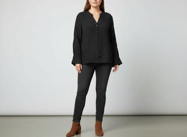 kurtka reserved czarna: Reserved, Bluzka damska, rozmiar 2XL — 6