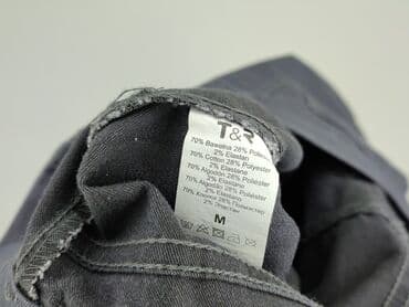 legginsy woskowane push up: Spodnie materiałowe damskie, M — 5