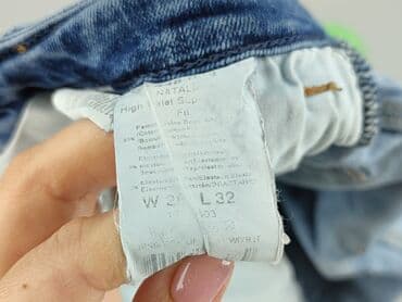 jeansy plus size wysoki stan: DENIM JEANS, Jeansy damskie, rozmiar L — 6