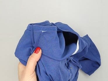 niebieska bluzki z bufiastymi rękawami: Bluzka damska, rozmiar S — 4