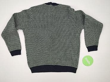 khaki: Sweter dla mężczyzn, rozmiar M — 5