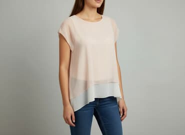 apricot bluzki: Bluzka damska, rozmiar L — 5