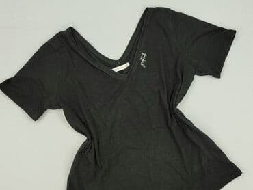 czarne t shirty w serek damskie: T-shirt damski, rozmiar M — 1