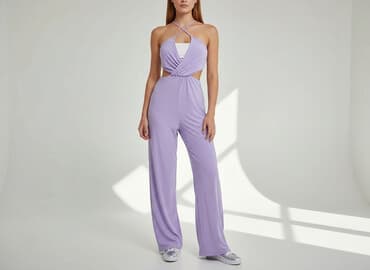 kombinezon zig zag: PrettyLittleThing, Kombinezon damski, rozmiar M — 7