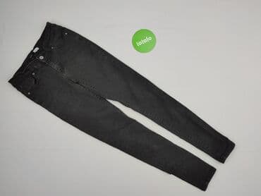 czarne spodnie z dziurami sinsay: Jeans for women, size XS — 3