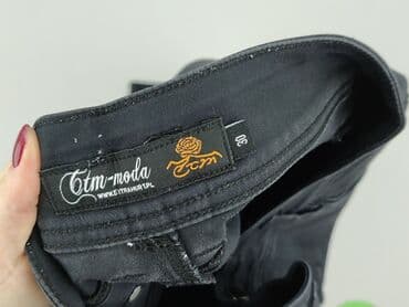 baggy jeans black: Jeansy damskie, rozmiar M — 4