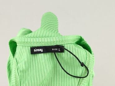 bluzki prazkowane: Sinsay, Top damski, rozmiar L — 4