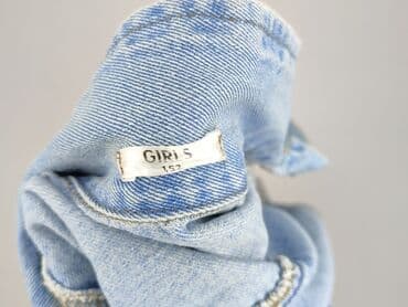 marynarki c a: Dziecięca kurtka jeansowa, 12 lat, 146-152 cm, stan - Idealny — 4