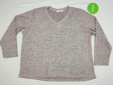 crop sweter: Sweter damski, rozmiar 6XL — 2