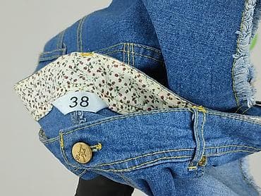 jeansy patchworkowe: Szorty damskie, rozmiar M — 5