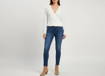 długa bluzka na wierzch krzyżówka: Diverse, Women's blouse, size XL — 1