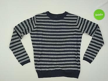 granatowy sweter damski: Sweter damski, rozmiar M — 2