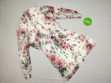 sukienka w kwiaty na wesele plus size: Women`s dress, size S — 3