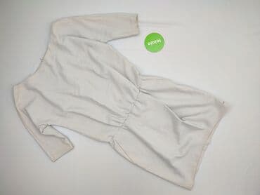 beżowe buty na koturnie ccc: Solar, Sukienka damska, M — 2