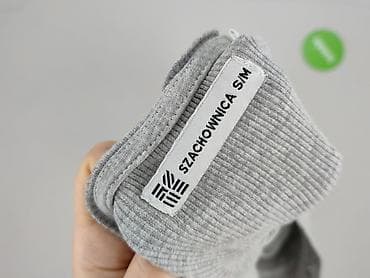 bluzki basic czarne: SZACHOWNICA, Bluzka damska, rozmiar S — 4