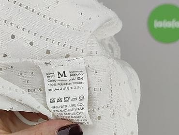 bialy top: Top damski, rozmiar M — 4