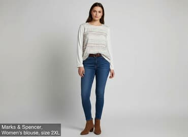 marks and spencer piżamy damskie: Marks & Spencer, Bluzka damska, rozmiar 2XL — 9