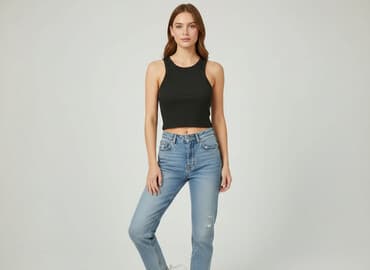 bluzki prazkowane: Sinsay, Top damski, rozmiar M — 7