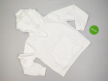 biala: Sinsay, Bluza z kapturem damska, rozmiar M — 2