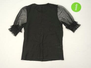 bluzka czarna z tiulem: Medicine, Women's blouse, size S — 4