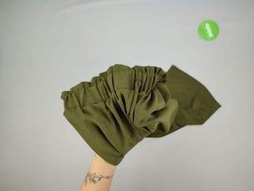 majtki do stroju kąpielowego wysoki stan: Spodnie materiałowe damskie, rozmiar M — 5