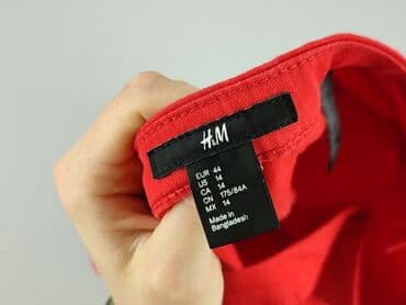 obcisła sukienka czerwona: H&M, Material trousers for women, size 2XL (EU 44) — 4