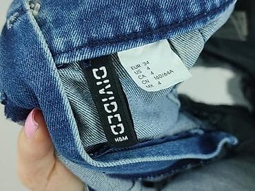 kurtka jeansowa patchwork: H&M Divided, Spódnica damska, rozmiar 2XS — 4