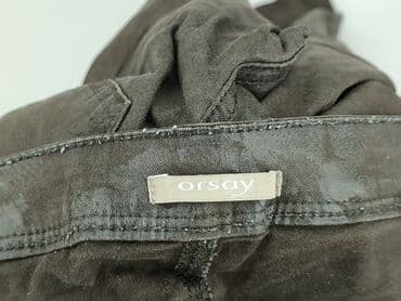 orsay spodnie woskowane czarne: Orsay, Брюки жіночі, розмір L — 8