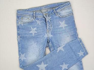 moda jeansy: Jeansy damskie, rozmiar M — 1