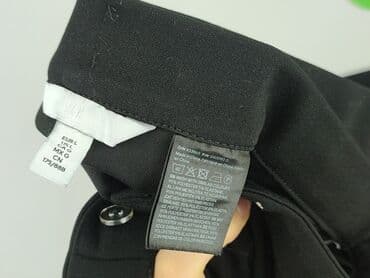 buty do czarnych rajstop: H&M, Spodnie materiałowe damskie, rozmiar L — 4