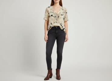 bluzka w kwiaty new yorker: Bluzka damska, rozmiar XL — 5