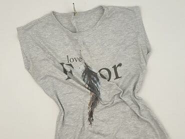 koszula damska z piórami: Футболка жіноча, розмір S — 2