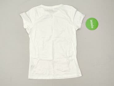 białe t shirty guess: T-shirt damski, rozmiar XL — 4