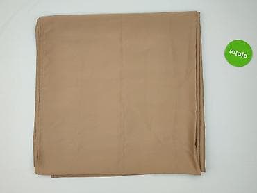 Dekoracje do domu: Zasłona na przelotkach – beżowa - Typ: zasłona gotowa na karnisz — 3