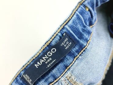 mango czarna sukienka: Spodnie jeansowe, Mango, 10 lat, 140, stan - Idealny — 4