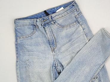 jeansy s: H&M Divided, Jeansy damskie, rozmiar S — 1