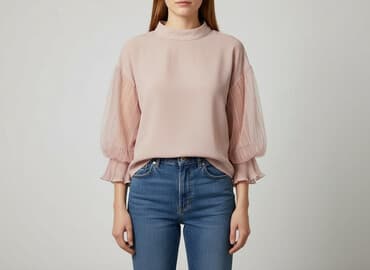 bluzki góralskie allegro: Bluzka damska, rozmiar L — 6