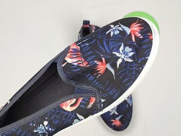 klapki z futerkiem firmowe: Trampki damskie, rozmiar 39 — 6