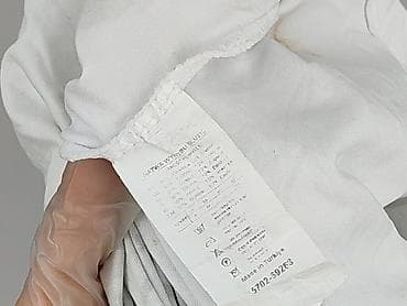 bluzki basic z dekoltem v: T-shirt damski, rozmiar L — 5