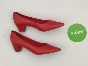 skórzane klapki lidl: Esmara, Półbuty damskie, 39 — 2