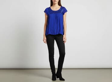 srebrne bluzki wieczorowe: Red Herring, Bluzka damska, rozmiar L — 7