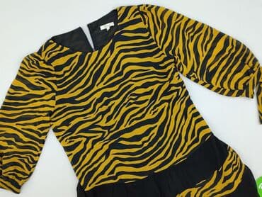 bluzka żółta w czarne paski: Sukienka damska, rozmiar L — 1